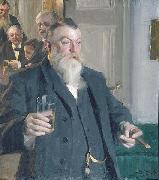 Anders Zorn A Toast in the Idun Society, Germany oil painting artist